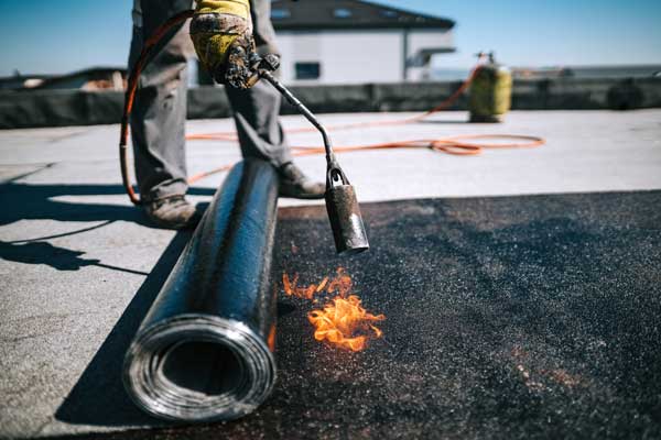 Commercial TPO Torch Down Flat Roofing Los Angeles