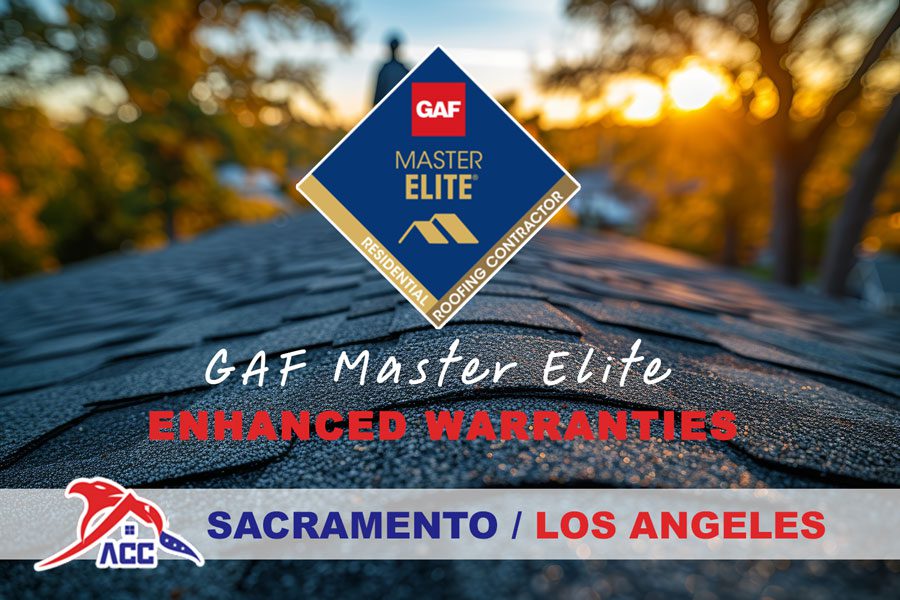 Enhanced Warranties from a GAF Master Elite Certified Roofer