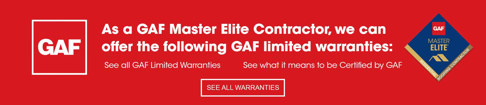 GAF WARRANTIES