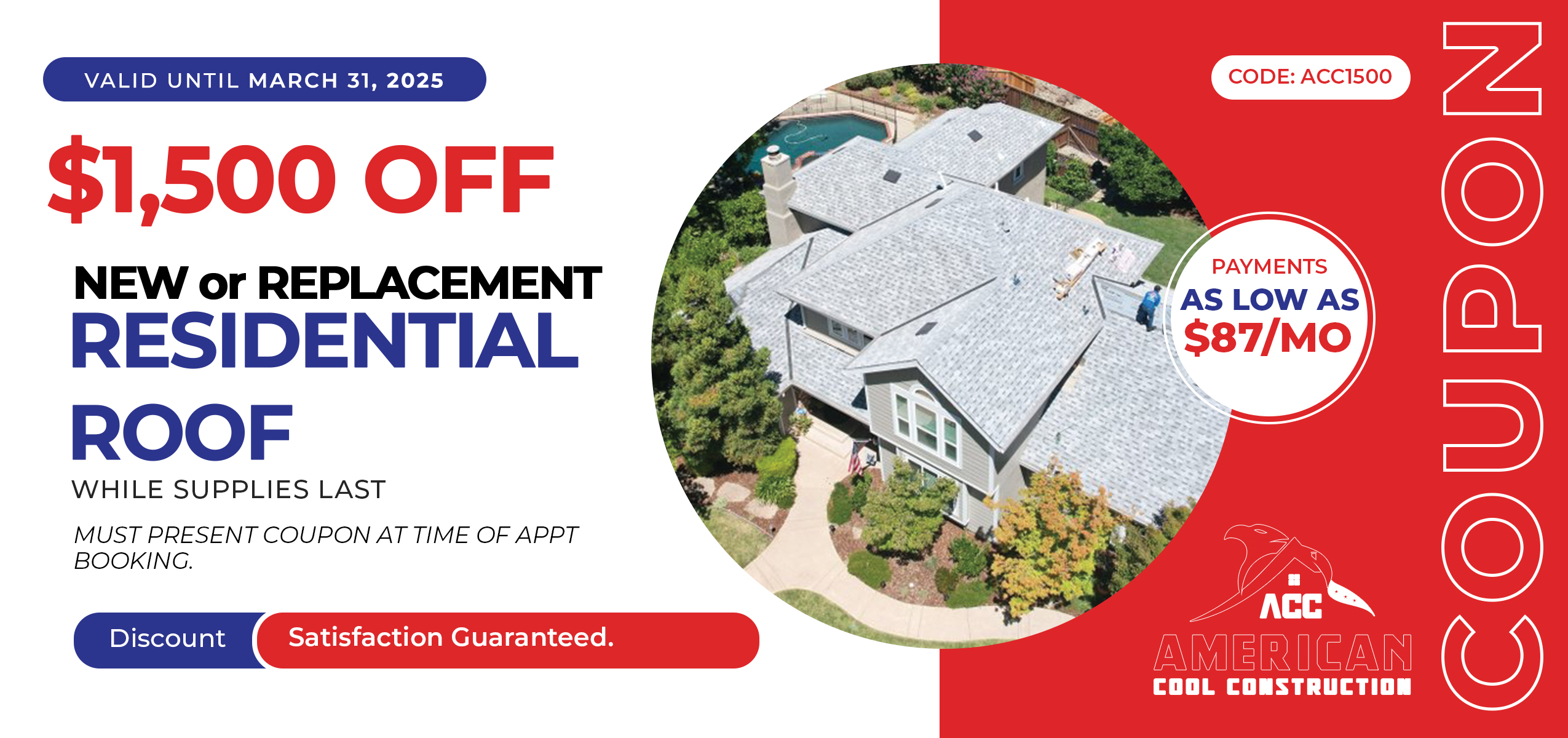 Composite Shingle Roofing Concord-ACC COUPON MAR 2025